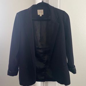 Silence + Noise black blazer
